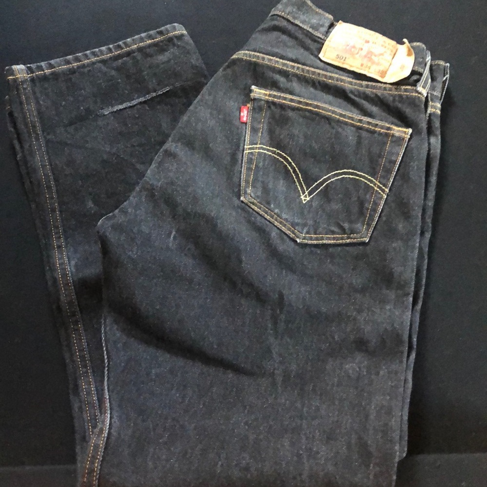 Levi 501 34x32 Black